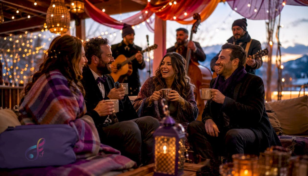 Winter Wedding Reception Entertainment: Creative Cozy Ideas